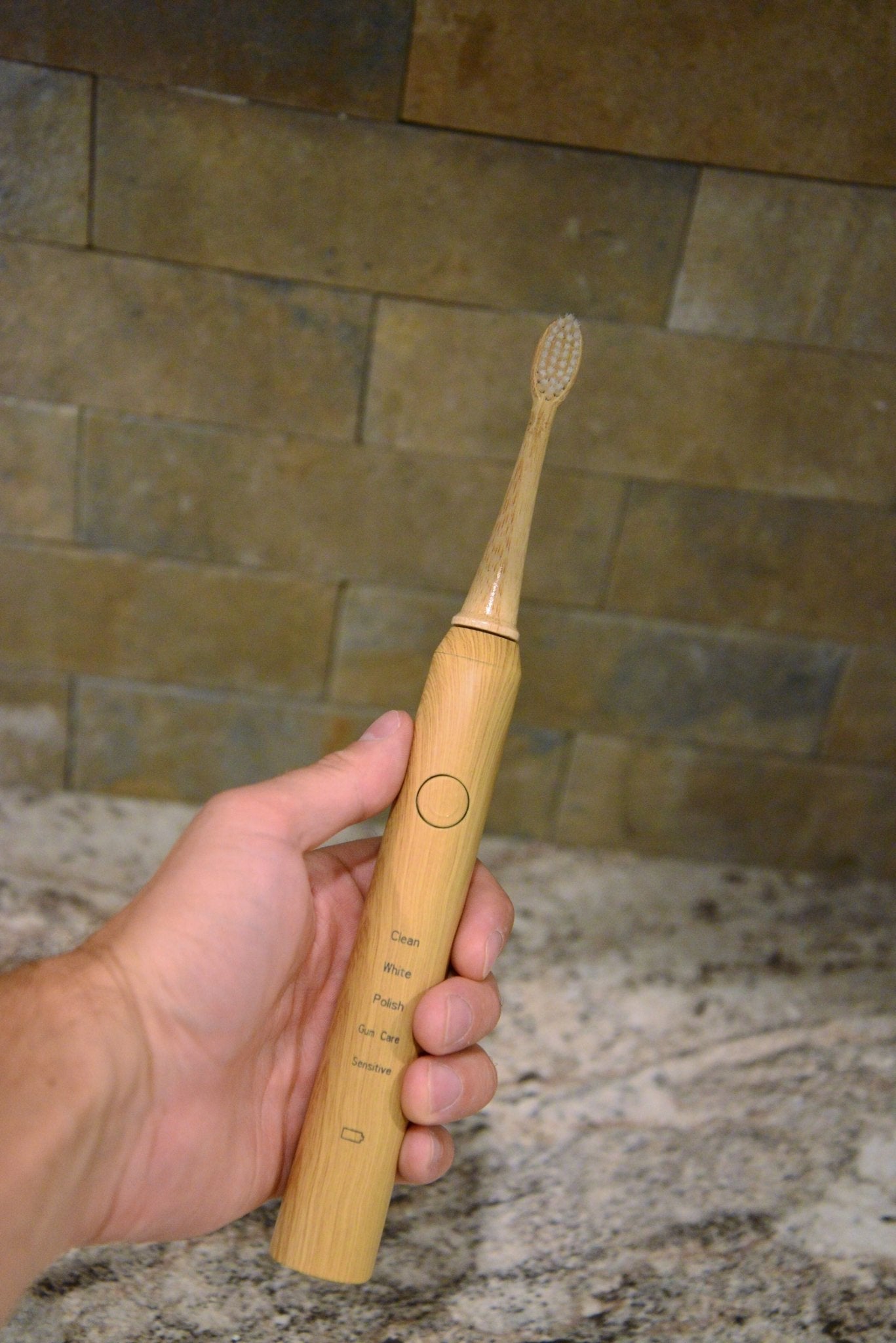 Mumzu Bamboo Electric Toothbrush
