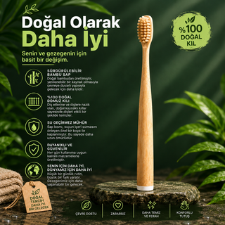 Mumzu Bambu Diş Fırçası