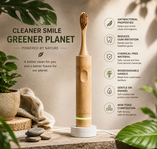 Mumzu Bamboo Electric Toothbrush